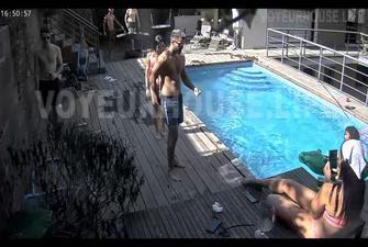 Reallifecam - Pool Drinking Party Tanning, 21 09 2023