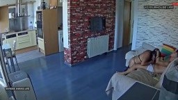 Reallifecam Carla and Yanai are in the living room and she sucks his hard cock